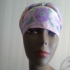 Long Floral Scarf (vintage)